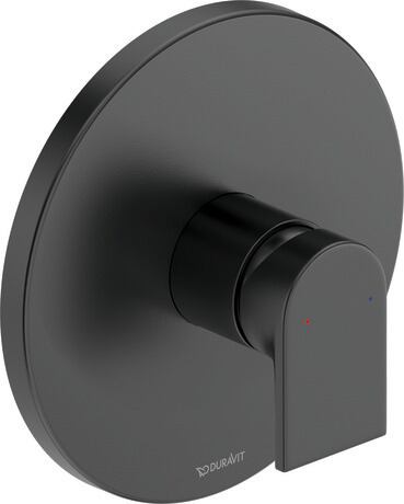 Single lever shower mixer for concealed installation, TU4210010046 Black Matt, Flow rate (3 bar): 22,5 l/min