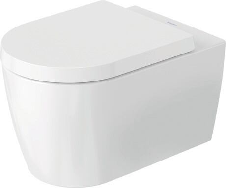 Wall-mounted toilet, 2528092600 Interior colour White High Gloss, Exterior colour White Satin Matt, Flush water quantity: 4,5 l