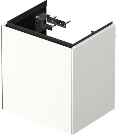 Vanity unit wall-mounted, WT4240L3636 White Satin Matt, Lacquer