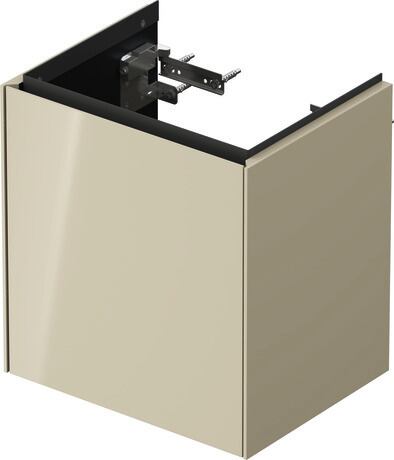 Vanity unit wall-mounted, WT4240LH3H3 taupe High Gloss, Lacquer