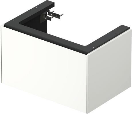 Vanity unit wall-mounted, WT424103636 White Satin Matt, Lacquer
