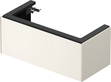 Vanity unit wall-mounted, WT424203939 Nordic white Satin Matt, Lacquer