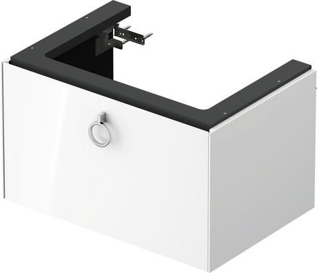 Vanity unit wall-mounted, WT425108585 White High Gloss, Lacquer