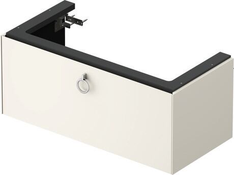 Vanity unit wall-mounted, WT425203939 Nordic white Satin Matt, Lacquer