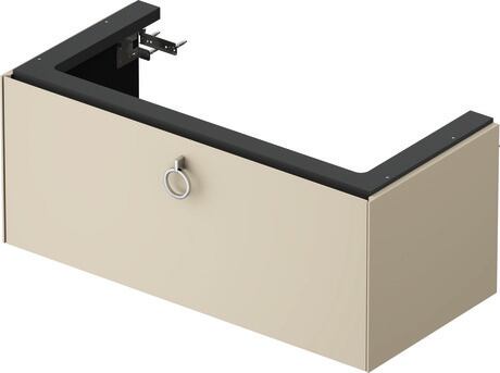 Vanity unit wall-mounted, WT425206060 taupe Satin Matt, Lacquer