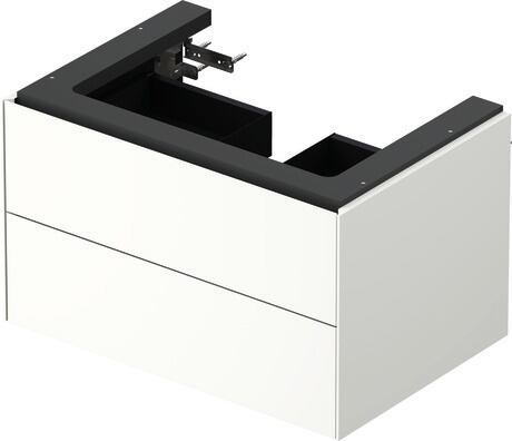 Vanity unit wall-mounted, WT434103636 White Satin Matt, Lacquer