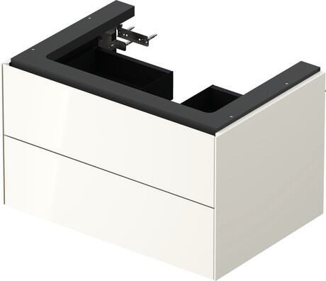 Vanity unit wall-mounted, WT43410H4H4 Nordic white High Gloss, Lacquer