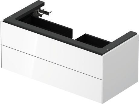 Vanity unit wall-mounted, WT434208585 White High Gloss, Lacquer