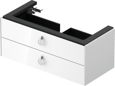 Vanity unit wall-mounted, WT435208585 White High Gloss, Lacquer