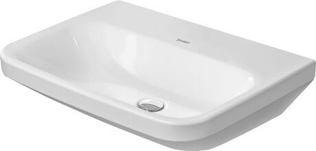Washbasin Med, 2324600070 White High Gloss, Rectangular, Number of washing areas: 1 Middle