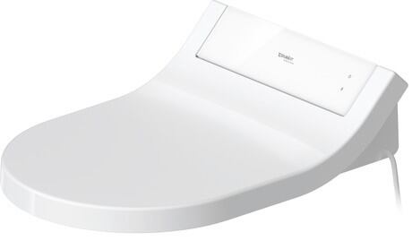 Shower toilet seat, 613000011041300 White, Seat material type: Thermoplastic, Lid material type: Thermoplastic, Warm air dryer, Heated seat, Remote control, App, Odor extraction, Electricity connections: External, Holiday mode, WaterSense: No, cUPC listed: Yes