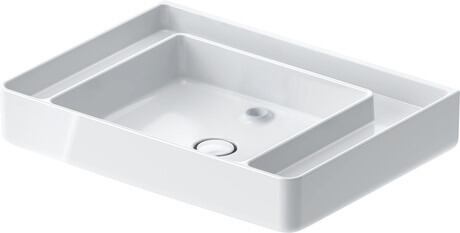 Washbasin, 2379652000 White High Gloss, HygieneGlaze, Number of washing areas: 1, Number of faucet holes per wash area: 1 Middle, Overflow: No