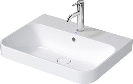Washbowl, 2360600000 White High Gloss, Number of washing areas: 1 Middle, Number of faucet holes per wash area: 1 Middle