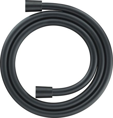 Shower hose, UV0610006C46 Black Matt, 1250 mm
