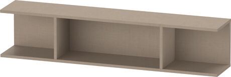 Wall shelf, K21208075750000 Linen, Highly compressed three-layer chipboard
