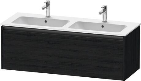 Vanity unit wall-mounted, K25066016160000 Black oak Matt, Decor