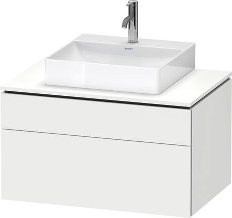 挂壁式浴柜台面, LC4880018180000 白色 哑光, 饰面