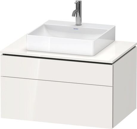 Console vanity unit wall-mounted, LC4880022220000 White High Gloss, Decor