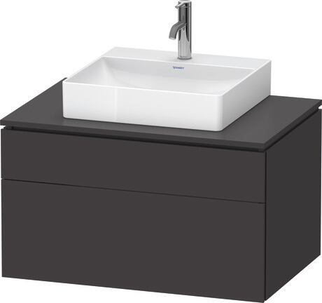 Mueble bajo lavabo para encimera, LC4880080800A00 Grafito Supermate, Decoración, Distribución interior Integrado/a
