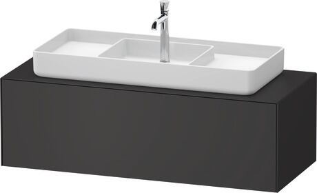 Mueble bajo lavabo para encimera, WT4977M58580E00 Grafito Satén mate, Lacado, Distribución interior Integrado/a