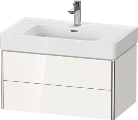 Vanity unit wall-mounted, XS4399085850000 White High Gloss, Lacquer