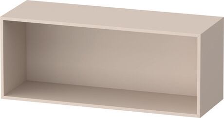 Wall shelf, ZE1210083830000 taupe, Highly compressed MDF panel
