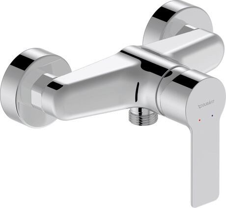 Single lever shower mixer for exposed installation, A14230001