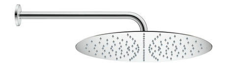 Showerhead 1jet 400, UV0660021010 Type of mounting: Wall installation, Ceiling mount, Round, Diameter of showerhead: 400 mm, Chrome High Gloss