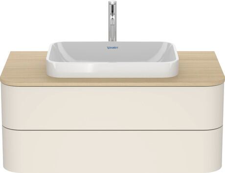 挂壁式浴柜台面, HP497103939 北欧白色 哑光缎面, 清漆