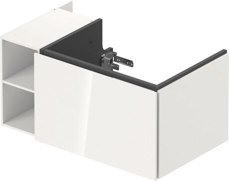 Vægmonteret vaskeskab, LC619202222 Hvid Højglans, Dekor