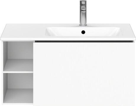 Vægmonteret vaskeskab, LC619201818 Hvid Mat, Dekor
