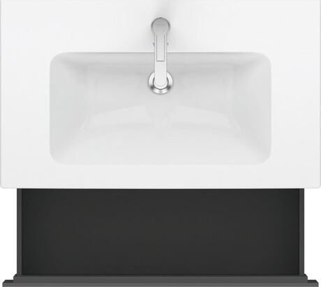 挂壁式浴柜, LC614104949 石墨黑色 哑光, 饰面