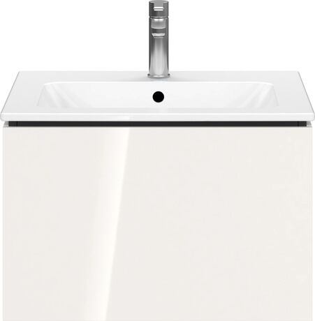Vanity unit wall-mounted, LC614002222 White High Gloss, Decor