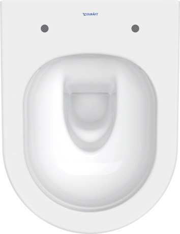 Wand WC Compact, 2588092600 Innenfarbe Weiß Hochglanz, Aussenfarbe Weiß Seidenmatt