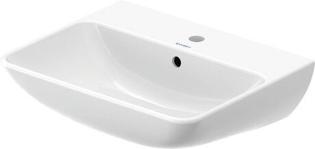 Lavabo, 2335550000 Blanc brillant, Nombre espaces de toilette: 1 Au centre, Nombre de trous de robinetterie par espace de toilette: 1 Au centre