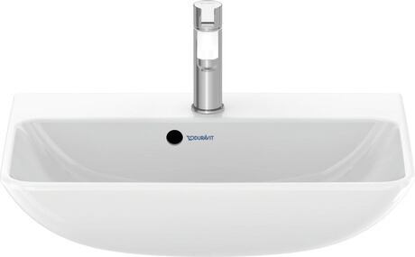 Håndvask Compact, 2343600000 Hvid Højglans, Antal vaske: 1 Midten, Antal hanehuller: 1 Midten