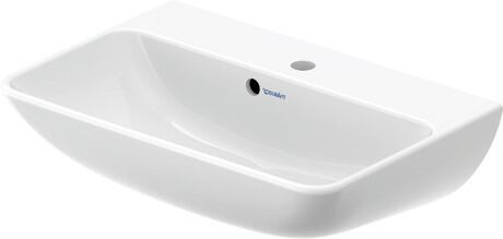 Lavabo Compact, 2343600000 Blanc brillant, Nombre espaces de toilette: 1 Au centre, Nombre de trous de robinetterie par espace de toilette: 1 Au centre