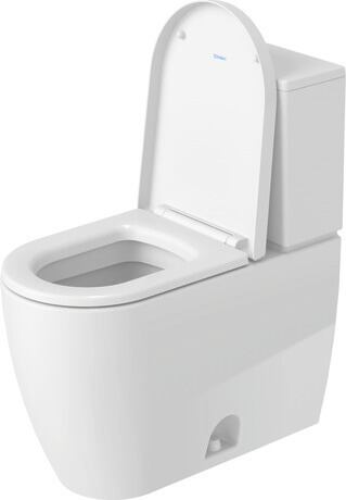 Two-piece toilet, 2171010000 White High Gloss, Flush water quantity: 5/3,5 l