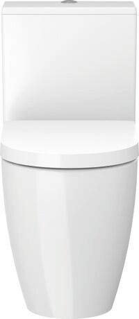 Two-piece toilet, 2171010085 White High Gloss, Flush water quantity: 4,8 l