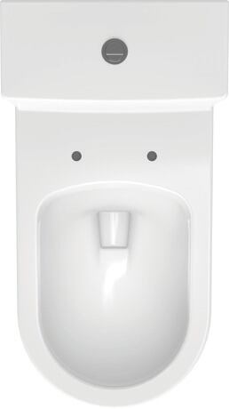 Inodoro de una pieza, 2173010001 Blanco Brillante, Doble descarga, Cantidad agua de descarga: 5/3,5 l, Posición del accionamiento de la cisterna: superior