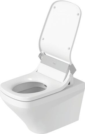 Wall Mounted Toilet, 2537590092 White High Gloss, Flush water quantity: 1.28/0.8 gal, WaterSense: Yes, ADA: Yes