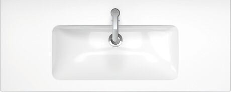 Washbasin, 2336120000 White High Gloss, Number of washing areas: 1 Middle, Number of faucet holes per wash area: 1 Middle