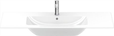 Washbasin, 2336120000 White High Gloss, Number of washing areas: 1 Middle, Number of faucet holes per wash area: 1 Middle