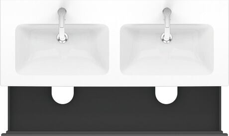 挂壁式浴柜, LC625804949 石墨黑色 哑光, 饰面