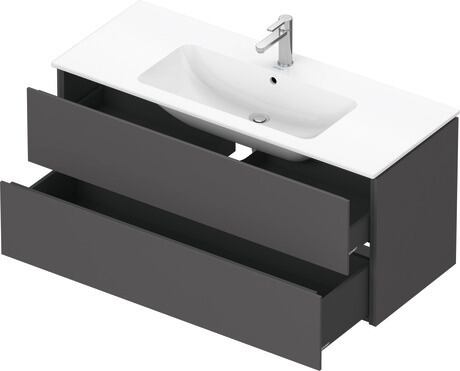 ארון אמבטיה תלוי על הקיר, LC624304949 גרפיט מאט, עיצוב