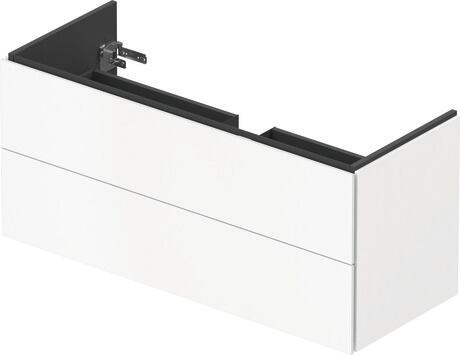 Meuble sous lavabo suspendu, LC624301818 Blanc mat, Décor
