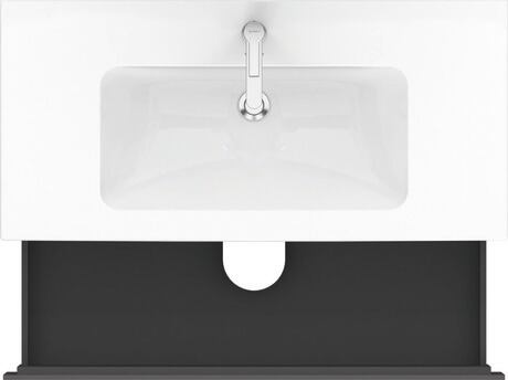 Meuble sous lavabo suspendu, LC624204949 Graphite mat, Décor