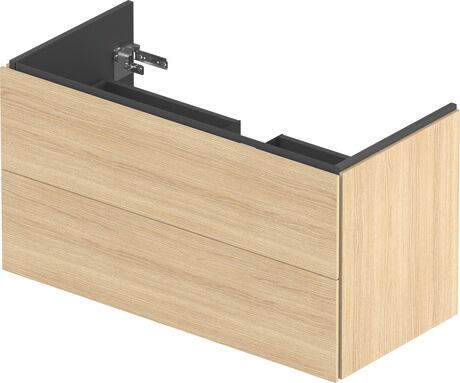 挂壁式浴柜, LC624203030 天然橡木 哑光, 饰面