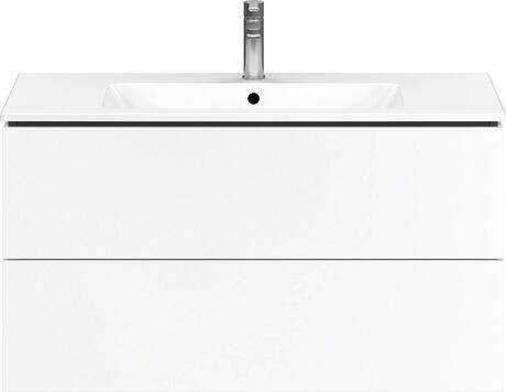 Vægmonteret vaskeskab, LC624201818 Hvid Mat, Dekor