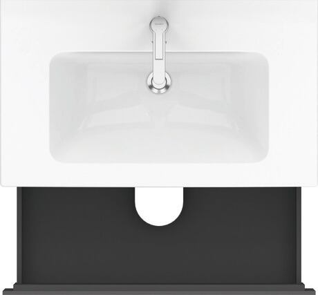 挂壁式浴柜, LC624104949 石墨黑色 哑光, 饰面